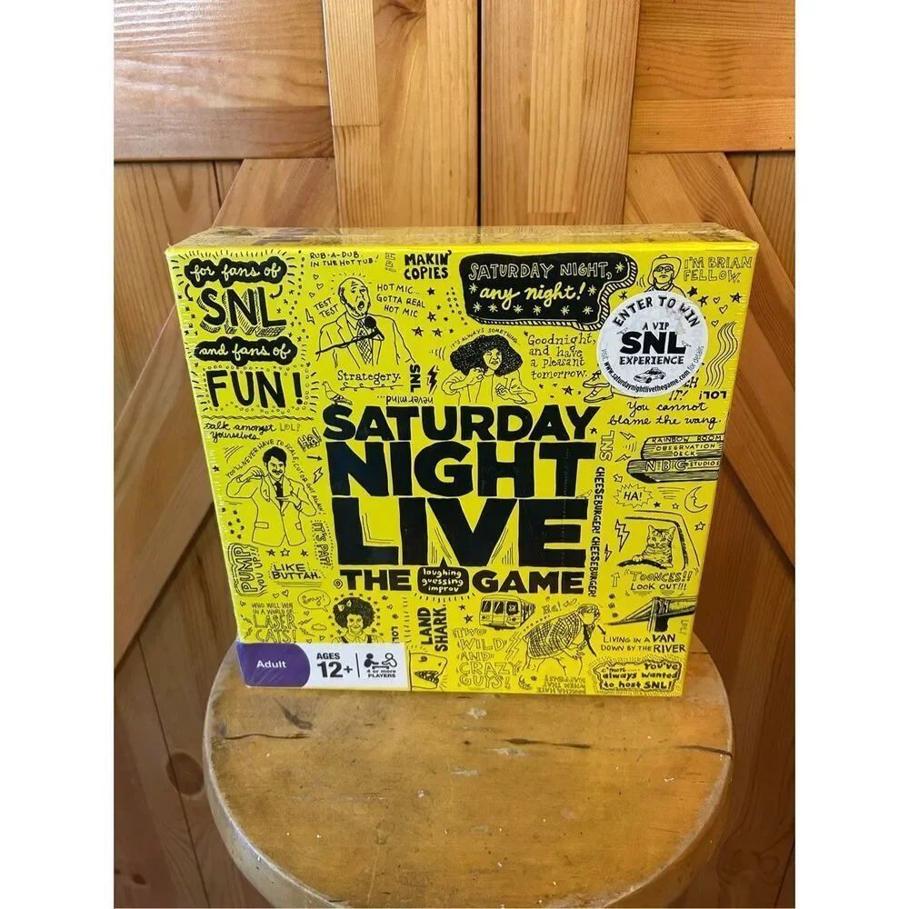 Saturday NightโLive The Game Board/ Trivia Game Sealed Package (7684)